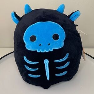 Squishmallows Tegan the Skeleton Cow